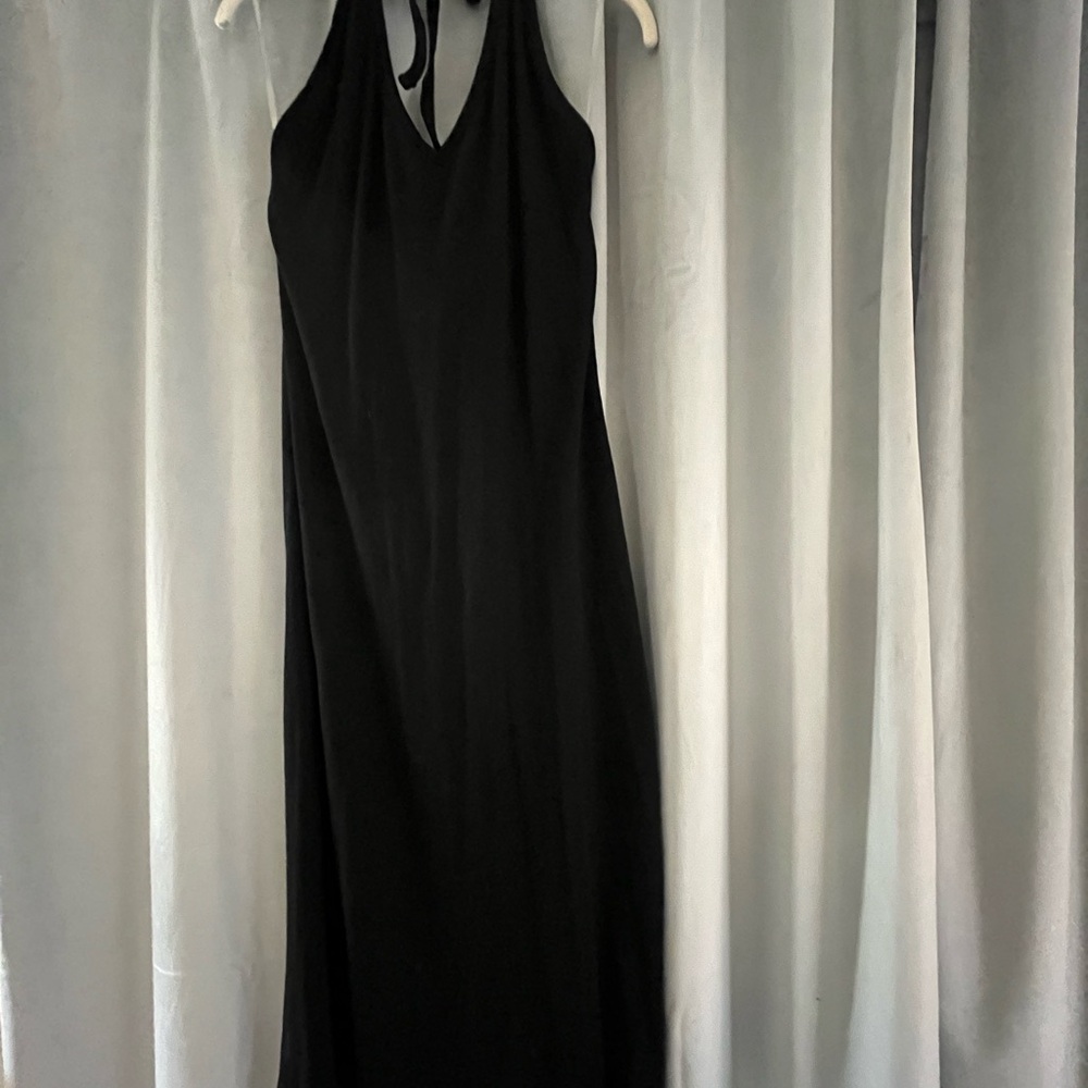 NWT Gap Jersey halter dress size L